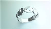 Anneau Chimento Femme Double in Or blanc 1A02031ZZ5140 - 1A02031ZZ5140
